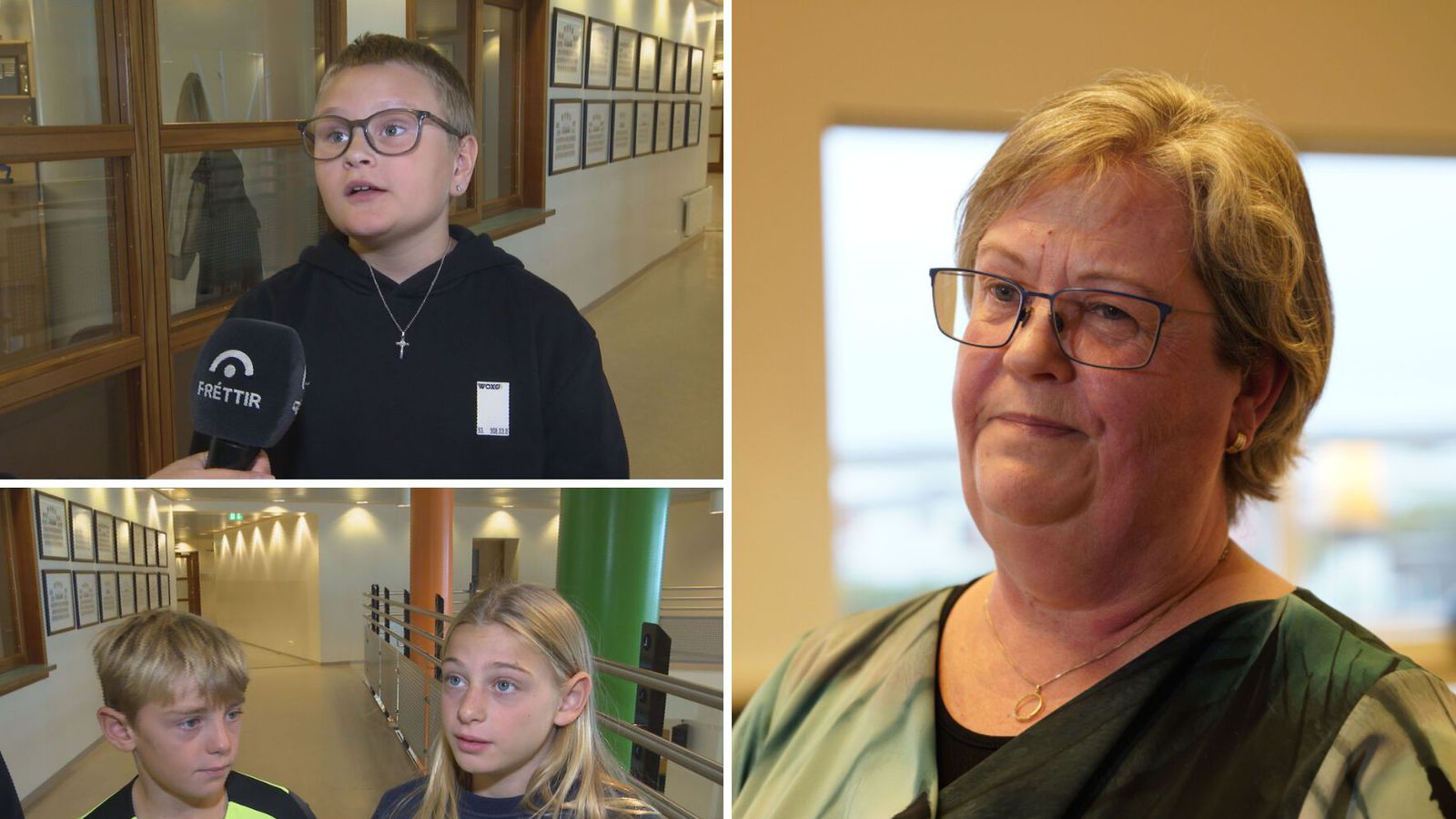 „Ég elska að vera hér“