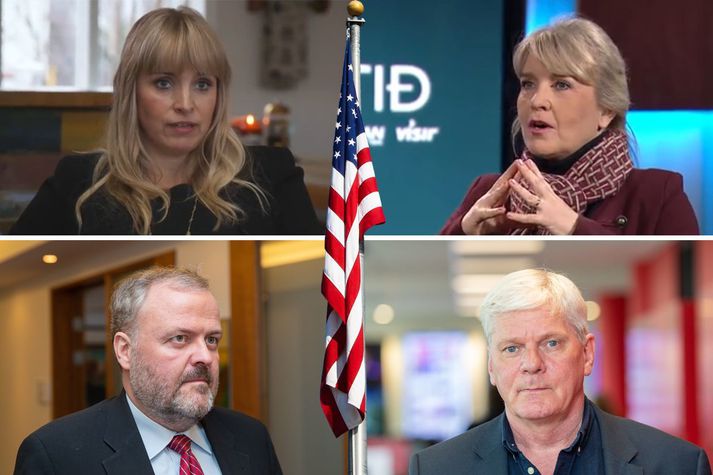 Nokkrir af þeim sem hafa tjáð sig um kosningarnar í Bandaríkjunum. Björk Eiðsdóttir, Sirrí og Gylfi Magnússon eru ekki kát. Það er Kristinn Hrafnsson ekki heldur og reiður í þokkabót; hann telur ekki við það búandi að kannanir sýni svo skakka mynd og raun ber vitni.