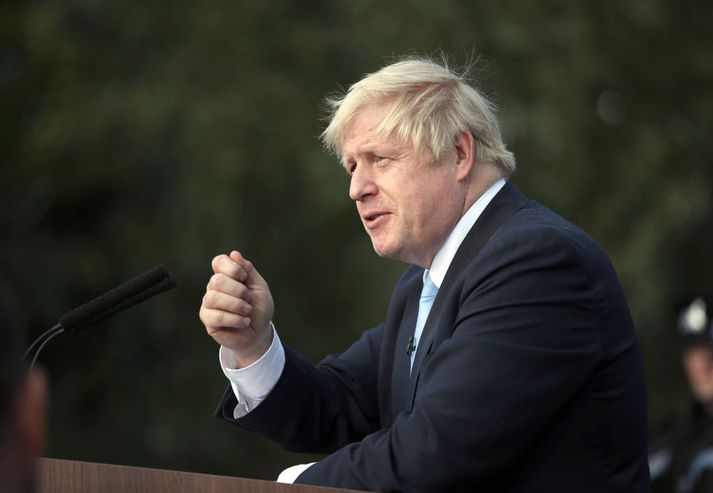 Boris Johnson forsætisráðherra Breta.