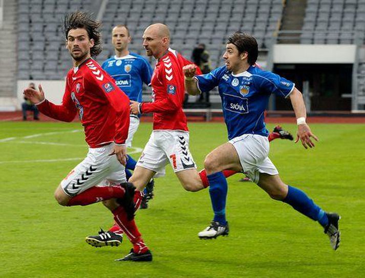 Reynir Leósson, varnarmaður Vals.