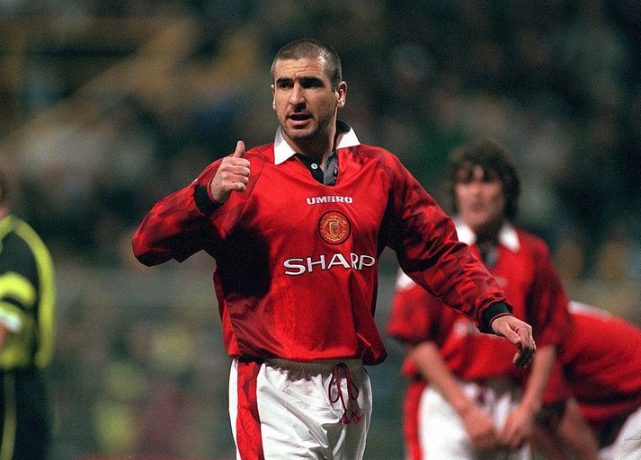 Eric Cantona var ótrúlegur í búningi Man. Utd.