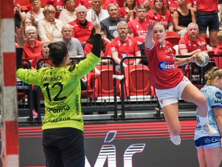 Þórey Anna Ásgeirsdóttir  var markahæst í leik dagsins