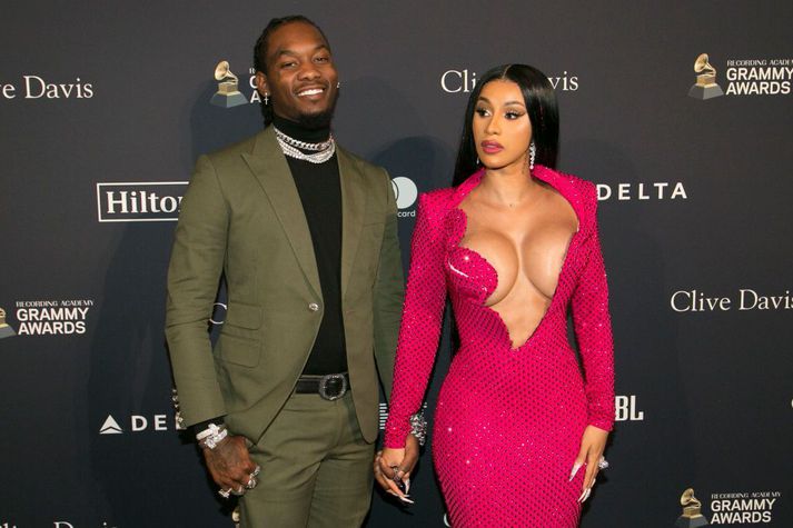 Offset og Cardi B giftust í september 2017.