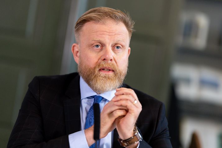 Ásgeir Jónsson seðlabankastjóri sagði að lausafjárstaða íslenskra banka væri „hrikalega góð“.