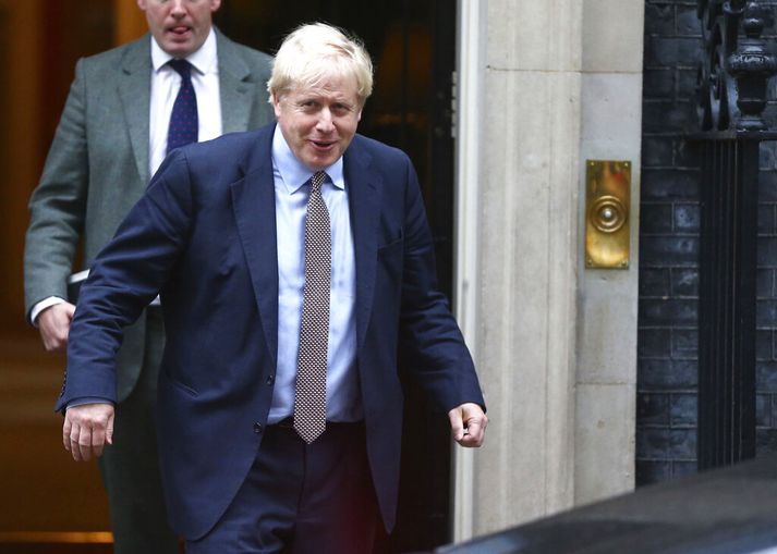 Boris Johnson vill kosningar þann 12. desember.