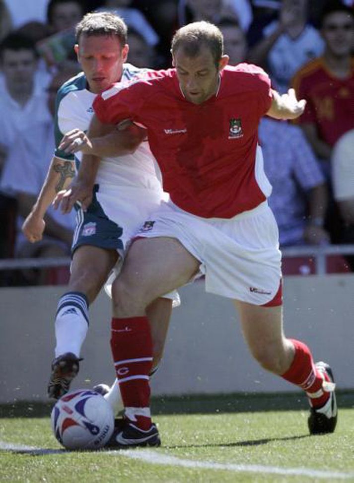 Steve Evans í æfingaleik árið 2006.