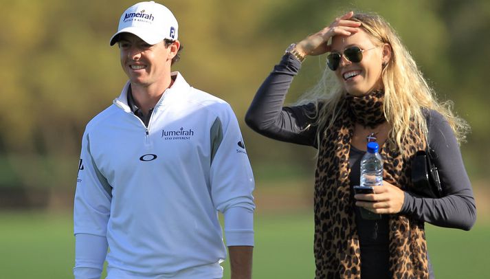 Caroline Wozniacki og Rory McIlroy.