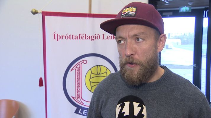 Sigurður Höskuldsson, þjálfari Leiknis.