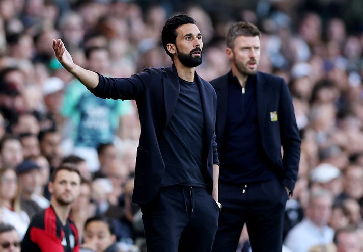 Alvaro Arbeloa var hundóánægður með dómgæsluna í jafnteflinu við Manchester United.