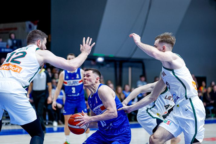 Elvar Már Friðriksson klikkaði aðeins á einu skoti gegn Lublin í dag.