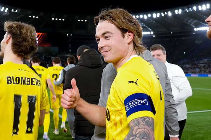 Patrick Berg var kampakátur eftir sigurinn á Lazio en komst svo að því að hann missir af fyrri leiknum við Tottenham út af gulum spjöldum.