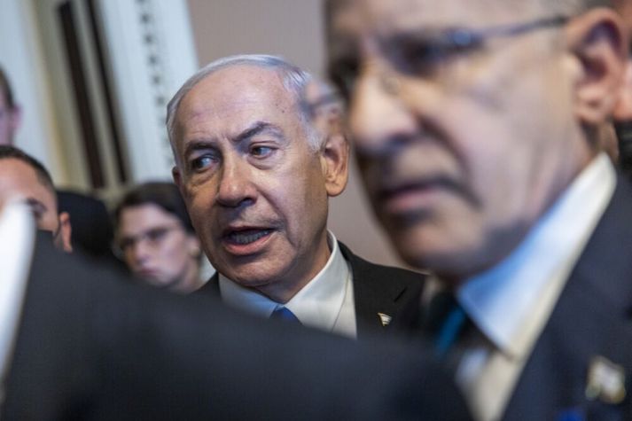 Netanyahu hafði áður greint frá því að til stæði að hernema allt Gasa svæðið.