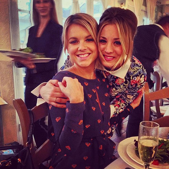Kaley og Ali.