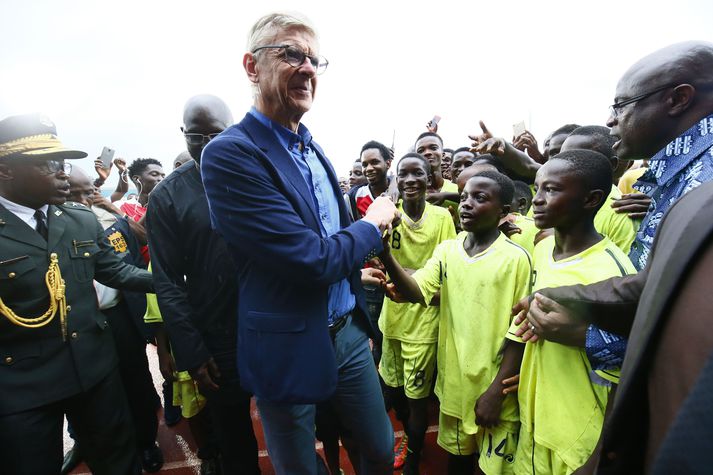 Arsene Wenger, fyrrverandi þjálfari Arsenal, situr sjaldnast á skoðunum sínum.