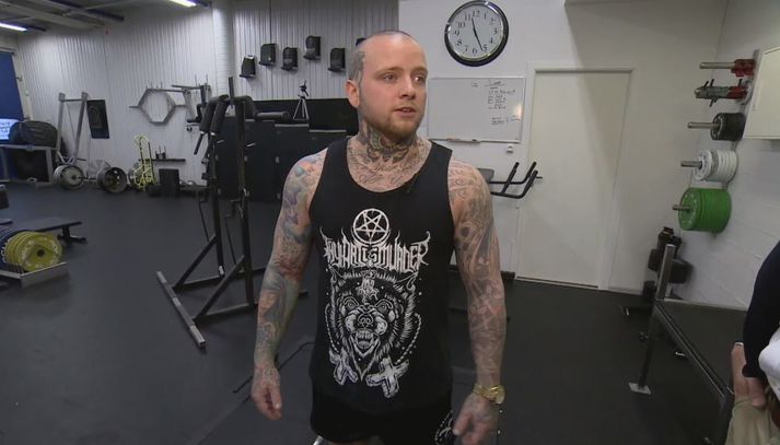 Rúnar Hroði hefur verið að æfa stíft.