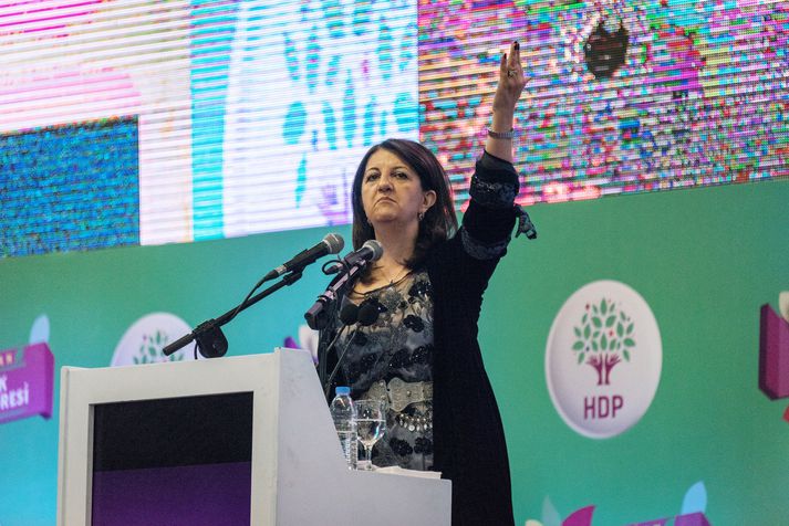 Pervin Buldan, leiðtogi HDP.