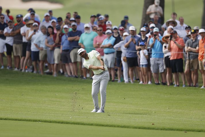 Dustin Johnson á PGA-meistaramótinu í maí.