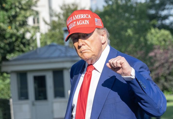 Donald Trump Bandaríkjaforseti.