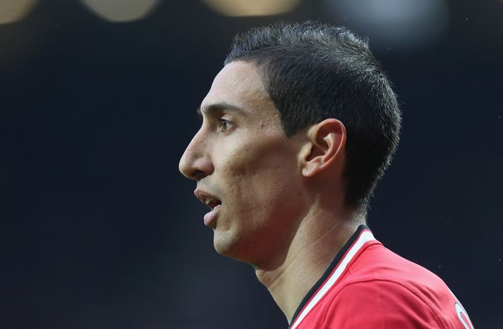 Di Maria í leik með United.