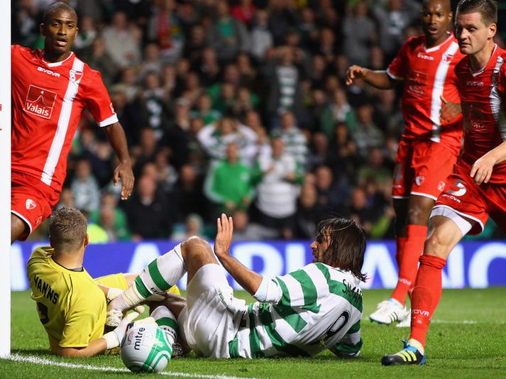 Úr leik Celtic og Sion.