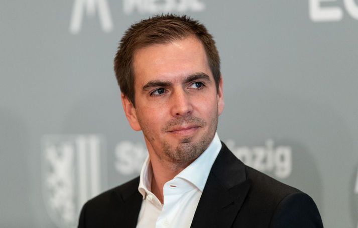 Phillipp Lahm er mótsstjóri EM 2024 í Þýskalandi. Hann hrífst ekki af forseta FIFA.