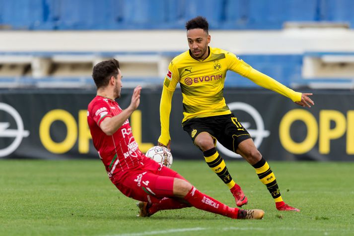 Aubameyang er í framtíðarplönum Dortmund samkvæmt Zorc.