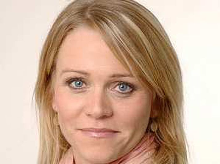 Katrín Júlíusdóttir er fyrsti flutningsmaður.