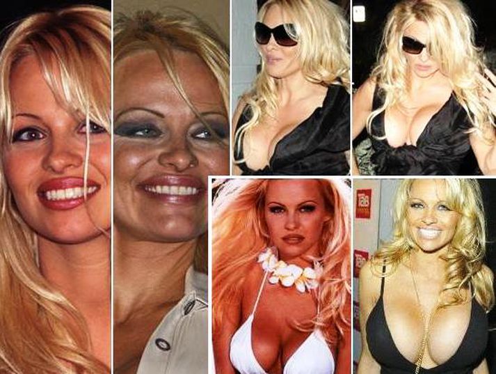 Fámennt var á fatakynningu Pamelu Anderson.