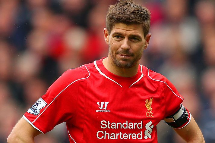 Steven Gerrard á tvo leiki eftir á Englandi.