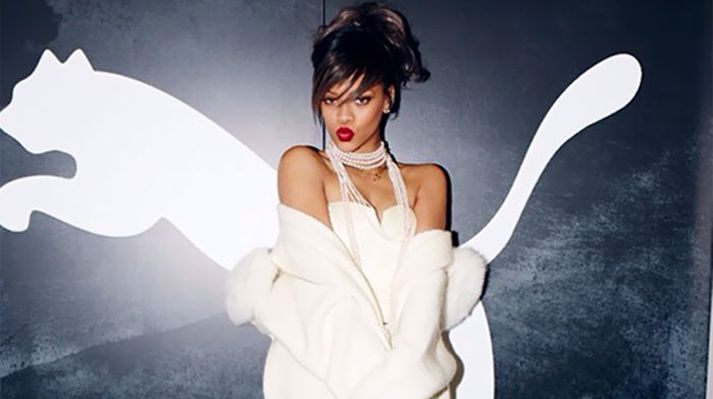 Rihanna er listrænn stjórnandi hjá Puma