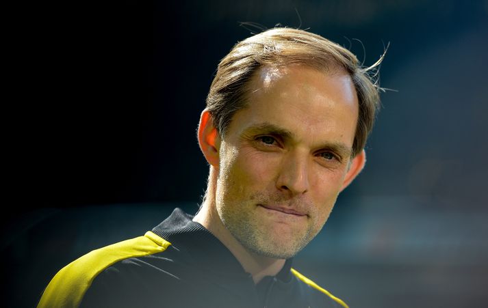 Tuchel er hann stýrði Dortmund. Tekur hann við Arsenal eða verður það Chelsea?