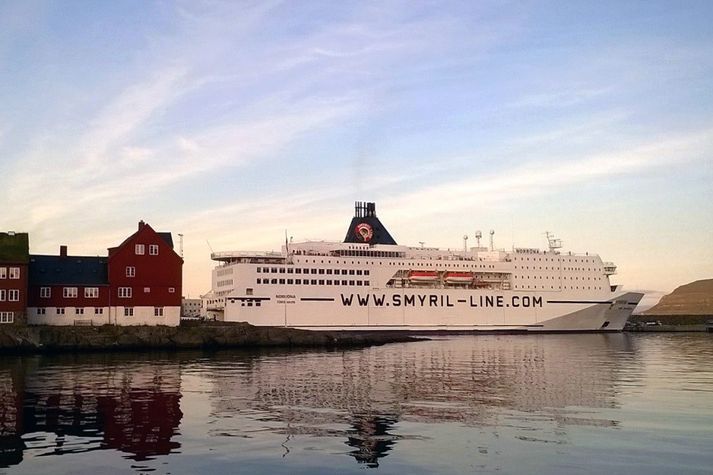 Mennirnir komu til landsins með Norrænu í byrjun október.