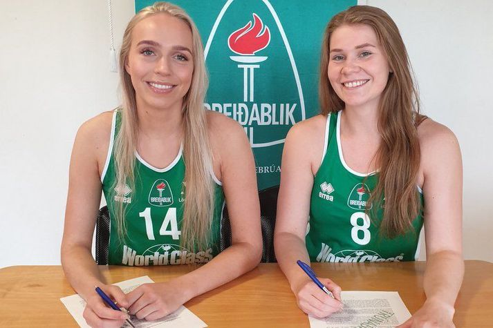 Isabella Ósk Sigurðardóttir og Sóllilja Bjarnadóttir spila nú saman á ný og eru bæði eldri og reyndari en þegar þær voru síðast hlið við hlið.