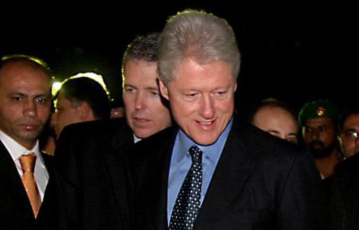 Bill Clinton, fyrrverandi forseti Bandaríkjanna. Mynd/ AFP.