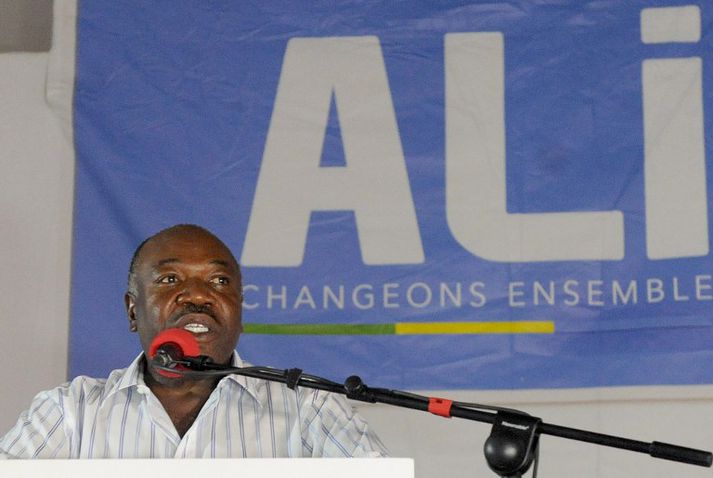 Ali Bongo varð forseti í Gabon árið 2009.