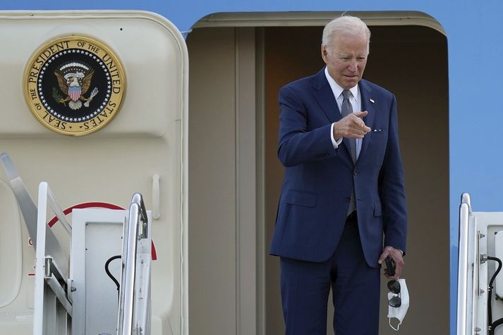 Joe Biden, forseti Bandaríkjanna.