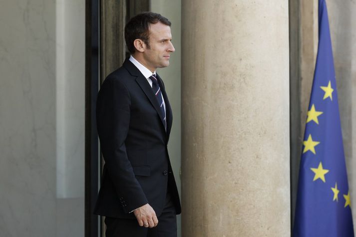 Dagskráin er þétt skipuð hjá Emmanuel Macron Frakklandsforseta fyrstu daga hans í embætti.