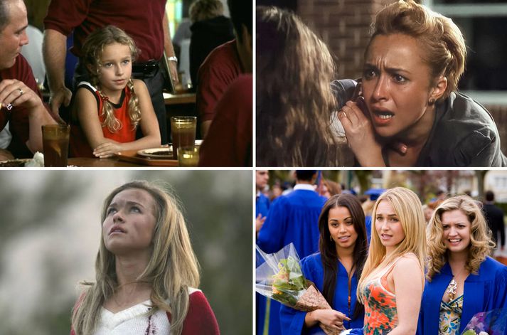 Hayden Panettiere lék í þrjátíu kvikmyndum og tæplega þrjátíu sjónvarpsþáttaseríum á sínum ferli.