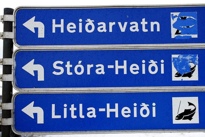 Eftir að vegurinn inn að Heiðarvatni var tekinn af vegaskrá þurfa landeigendur að annast viðhald hans.