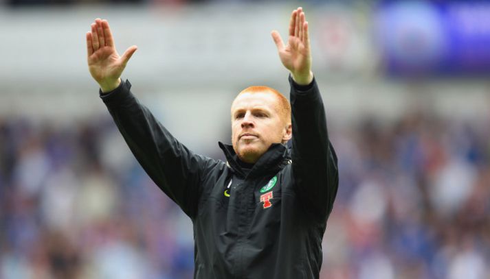 Neil Lennon, stjóri Celtic.