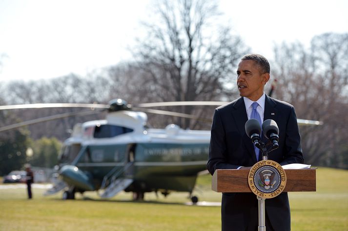 Barack Obama, forseti Bandaríkjanna.