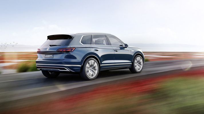 Volkswagen Touareg árgerð 2018.