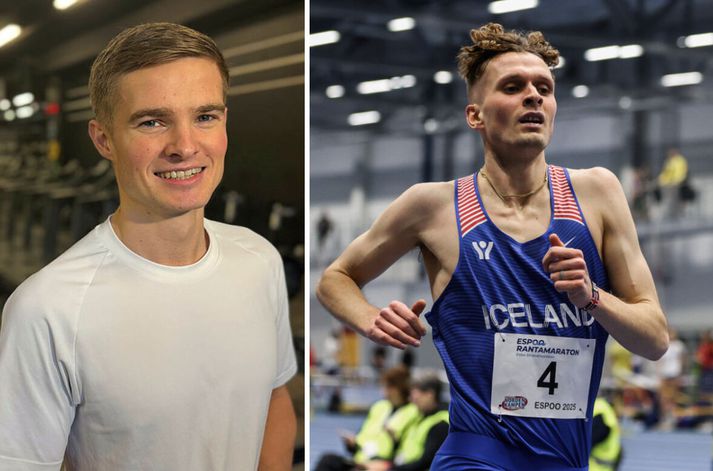 Snorri fylgist grannt með Baldvini.