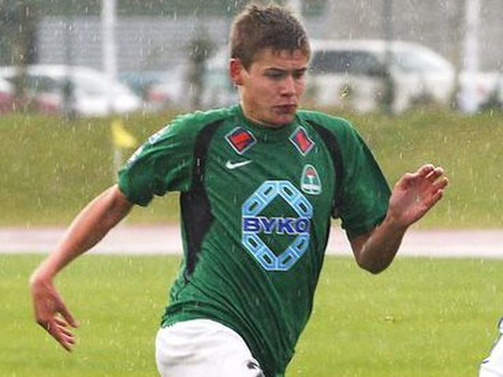 Alfreð Finnbogason skoraði sigurmark Blika í kvöld.