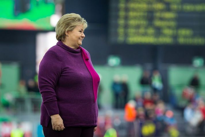 Erna Solberg, forsætisráðherra Noregs.