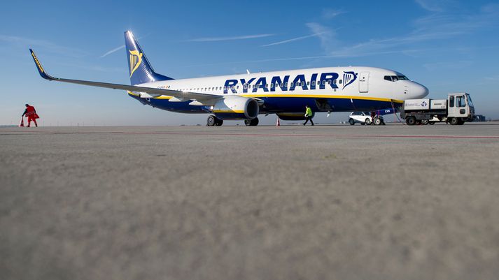 Flugvél frá Ryanair.