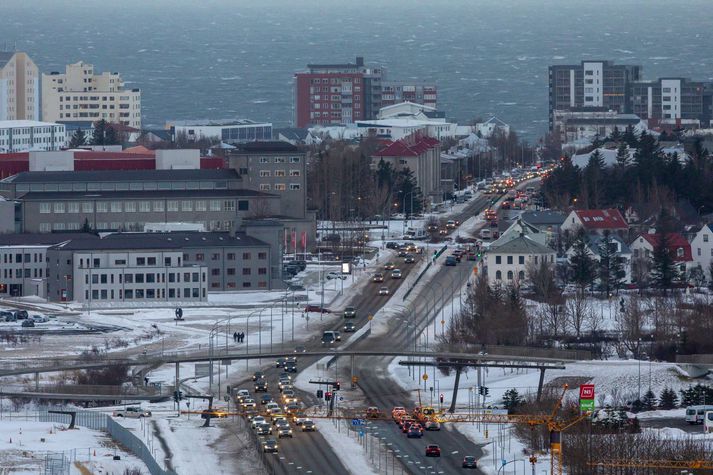 Afar kalt er í Reykjavík um þessar mundir.  Myndin er úr safni.