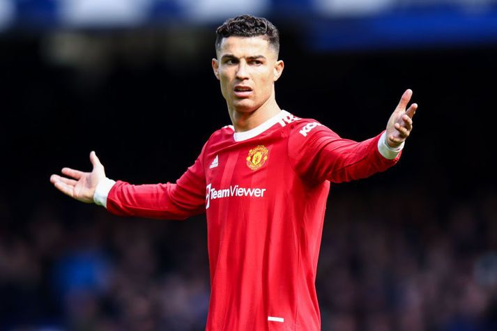 Frammistaða Cristiano Ronaldo og félaga hefur verið langt undir væntingum undanfarið. Stór hluti stuðningsmanna United kennir eigendum félagsins um.