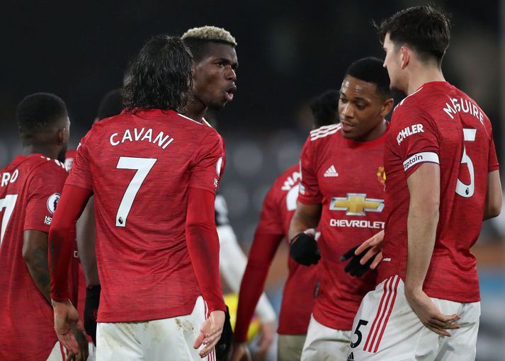 Edinson Cavani, Paul Pogba og Anthony Martial virðast allir vera á förum frá Manchester United á þessu ári.