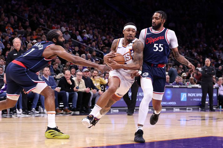 Bradley Beal og James Harden verða liðsfélagar í Clippers í vetur.